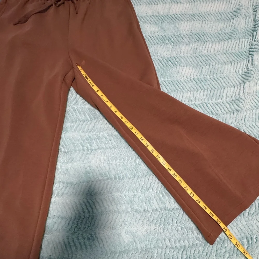 EVALESS Two Piece Women Lounge Set in Coffee 2X - Picture 15 of 16